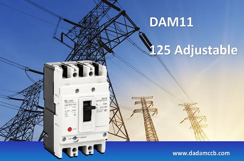 125A Adjustable Moulded Case Circuit Breaker